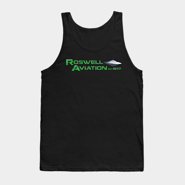 Roswell Aviation Tank Top by Stacks